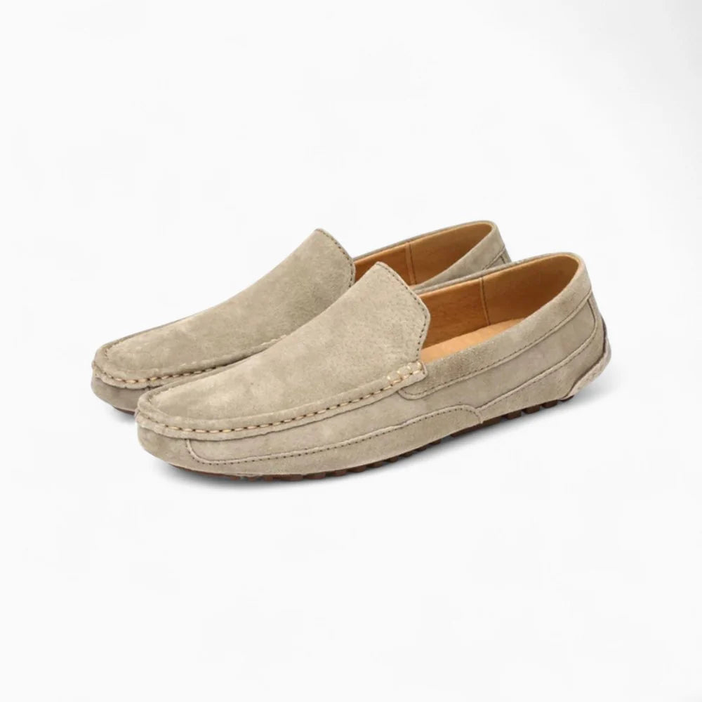Mocassins Classiques En Cuir Véritable Respirants